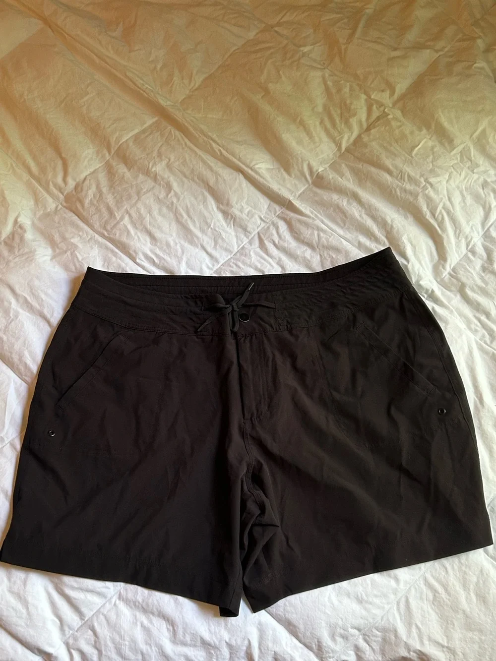 Athletic Works Black Elastic Waist Active Shorts